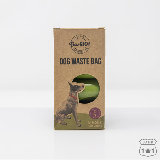 Bark 101 Dog Waste Bag 8 Rolls 120 Count Front