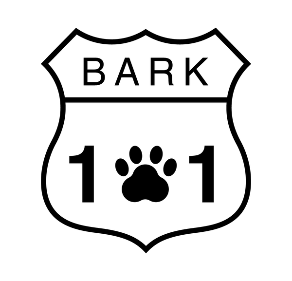 Bark 101 Highway Sign Logo